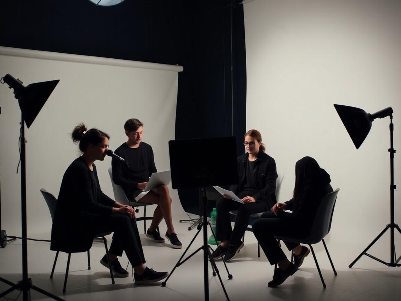 The Ontime Studios creative team at work in Ottawa